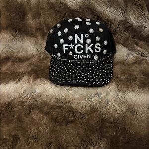 Reason Black Cap with Silver Studs